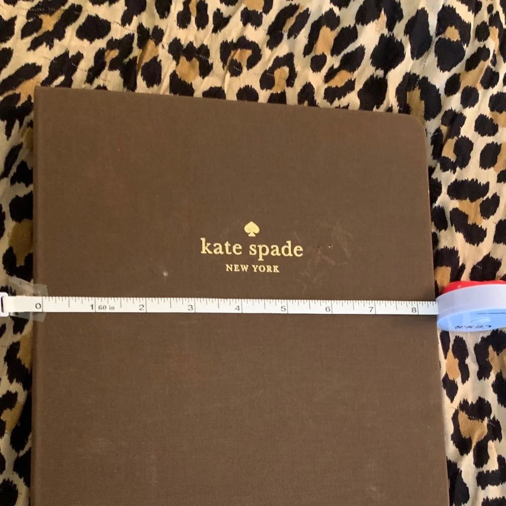 Kate Spade Turquoise Binder with Cream Interior